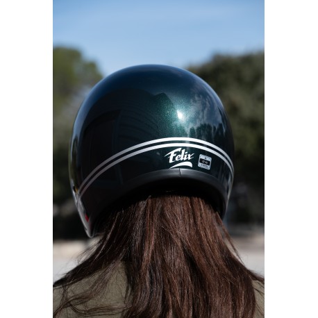 Casque ST 567 HIGHLAND METAL GREEN